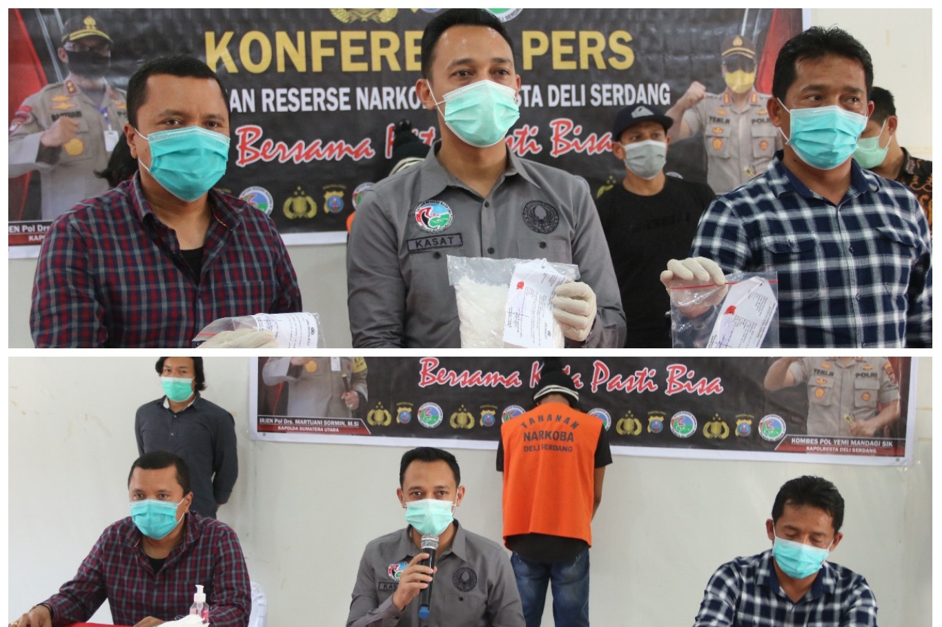 Kurir 1,5 Kg Sabu di Jalan Menteng Medan Diamankan Polresta Deli Serdang