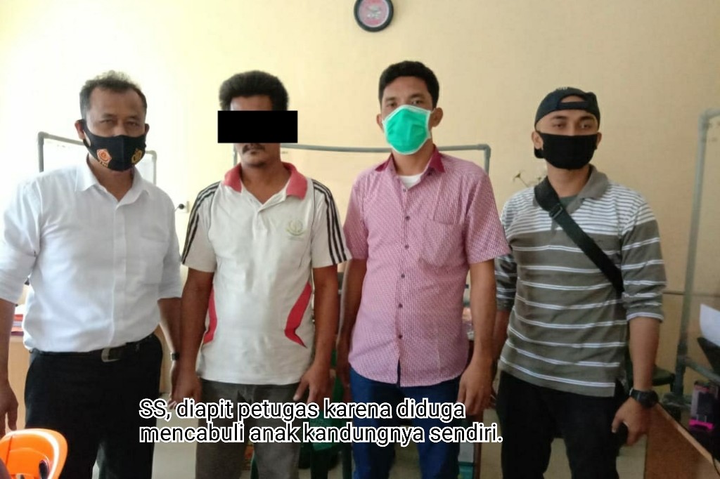 Miris!!! Sejak SD Sampai SMA Seorang Ayah di Deli Serdang Cabuli Anak Kandungnya