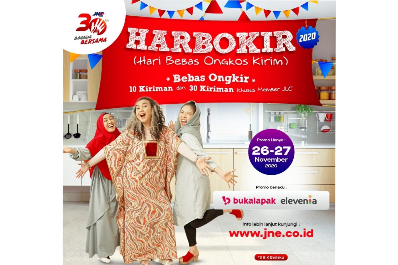 Harbokir Kembali Hadir di 3 Dekade Prayaan HUT JNE, Jumlah Pengiriman Dipastikan Meningkat