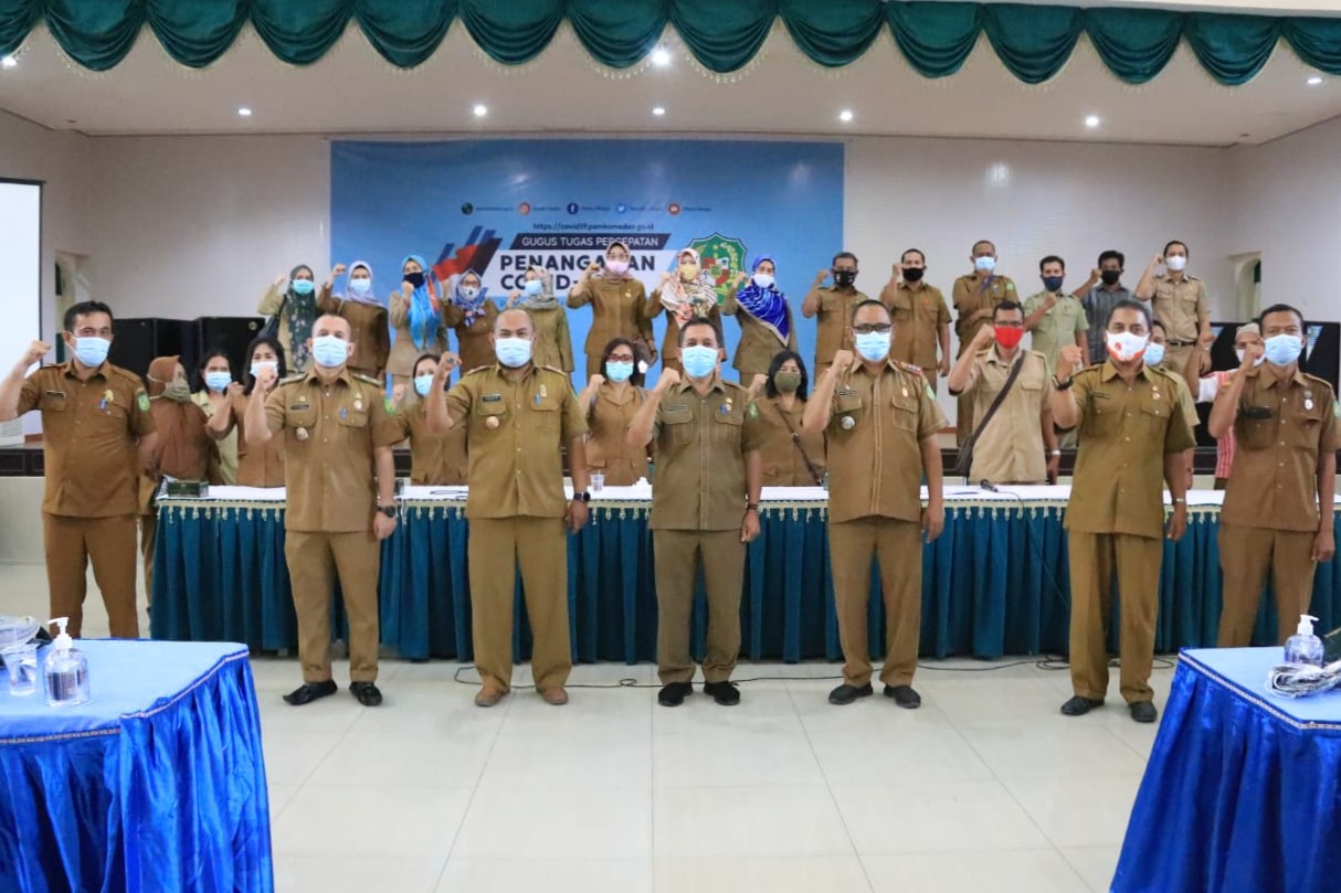 Penanganan Covid-19 di Kecamatan Medan Helvetia