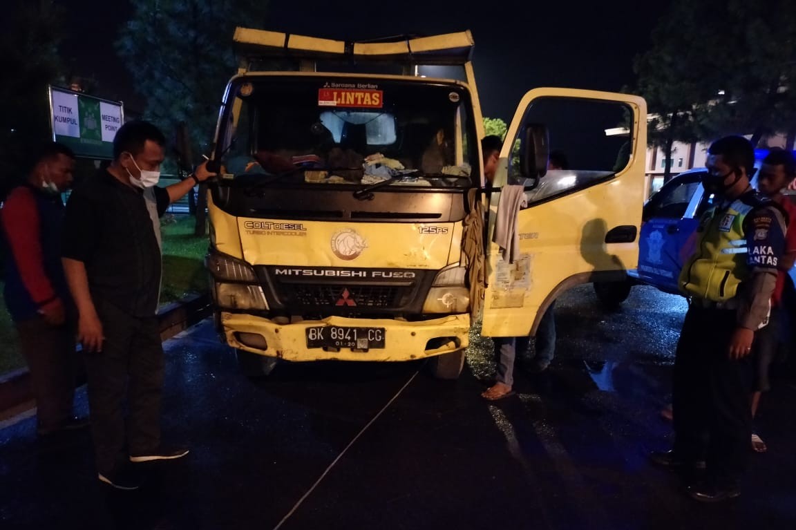 Tabrak Pejalan Kaki yang Sedang Nyebrang Hingga Tewas, Supir Truck Terancam Bui 6 Kalender
