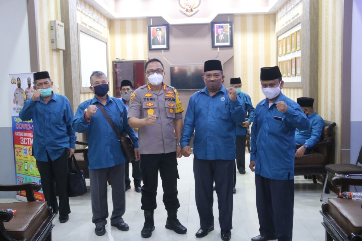Kapolresta Deli Serdang Sambut Audensi FKUB Dalam Menjaga Kamtibmas