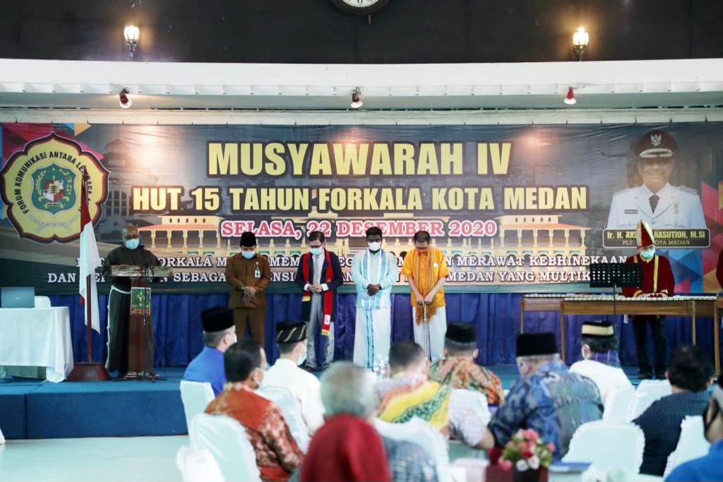 Forkala Diharap Terus Berkontribusi Jaga Kerukunan di Kota Medan