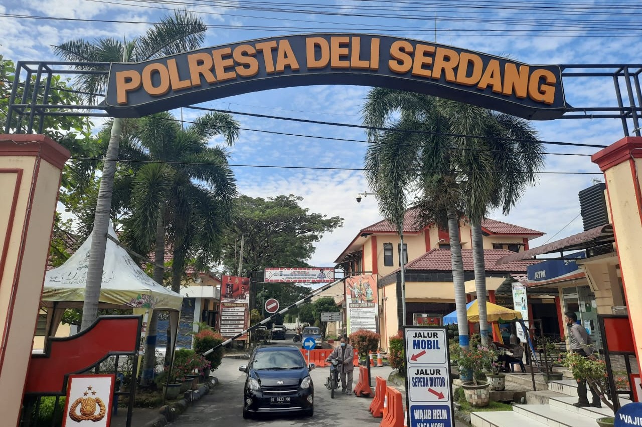 156 Personel Polresta Deli Serdang Dimutasi