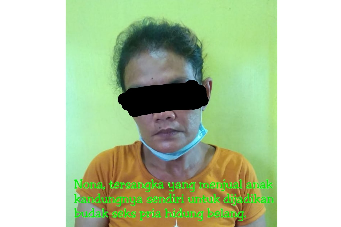 Ibu Kandung Jual Anak Gadisnya Jadi Budak Seks
