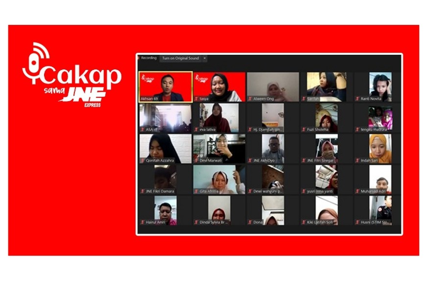 JNE Dorong UMKM Go Online melalui Program Cakap Sama JNE