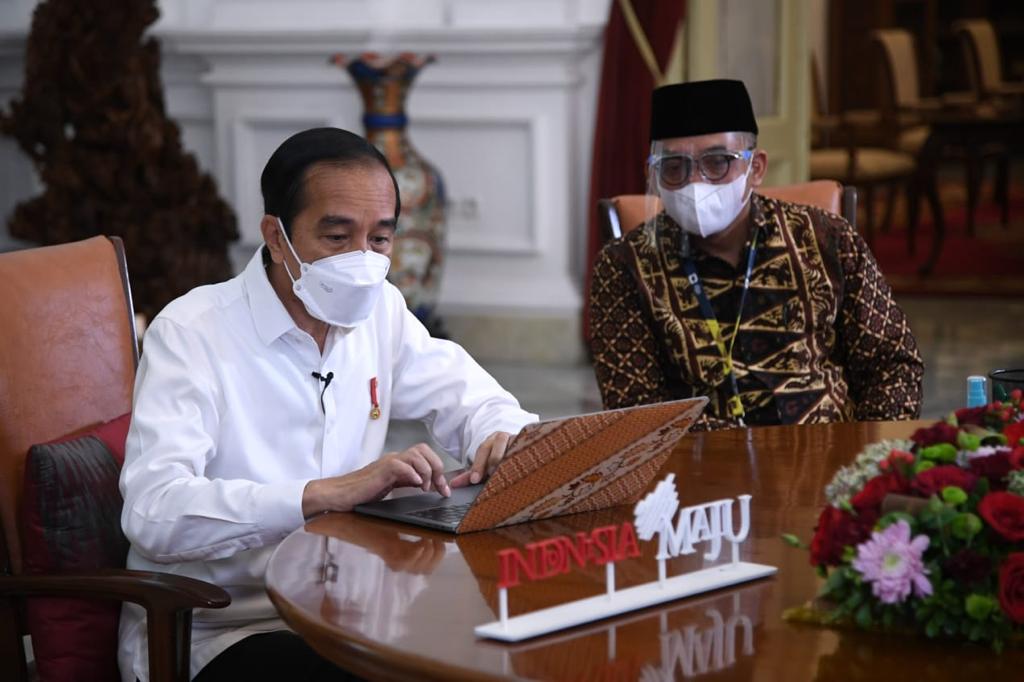 Presiden Jokowi Lapor SPT Tahunan PPh Secara Daring