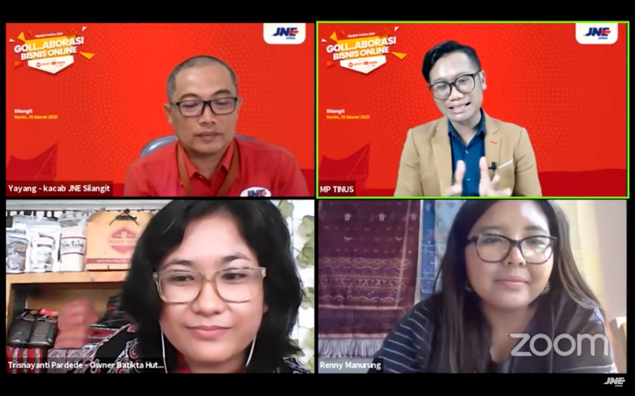 JNE Dukung UKM Kota Silangit Masuk Ke Ranah Digital