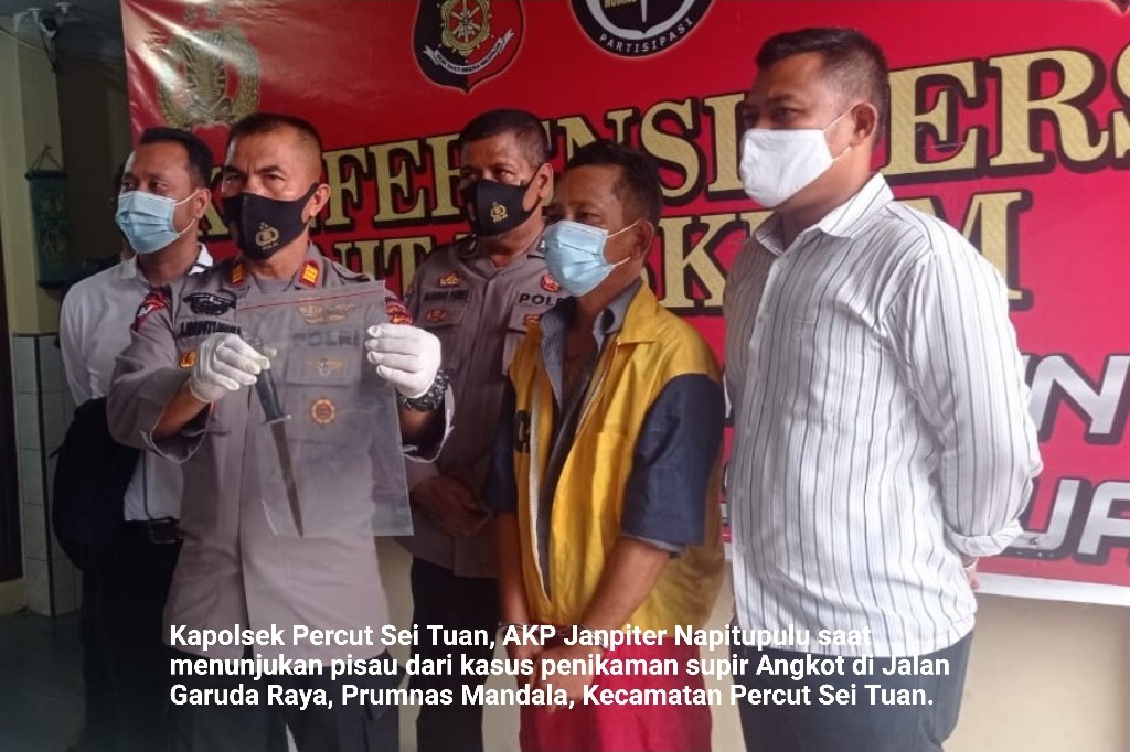 Pembunuh Teman Sesama Supir Angkot di Ringkus dari Rumah Kakaknya