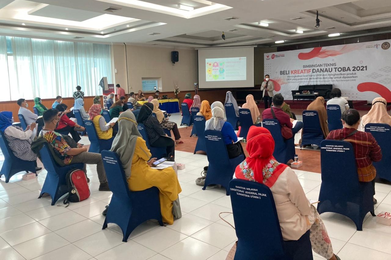 Kanwil DJP Sumut I dan Kemenparekraf Gelar Bimtek Bagi Umkm BKDT
