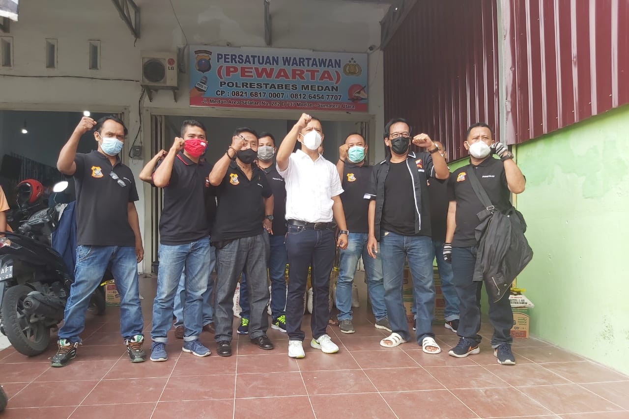 Ketua Pewarta Polrestabes Medan Setuju, Hermansjah Jadi Ketua PWI Sumut Periode Kedua