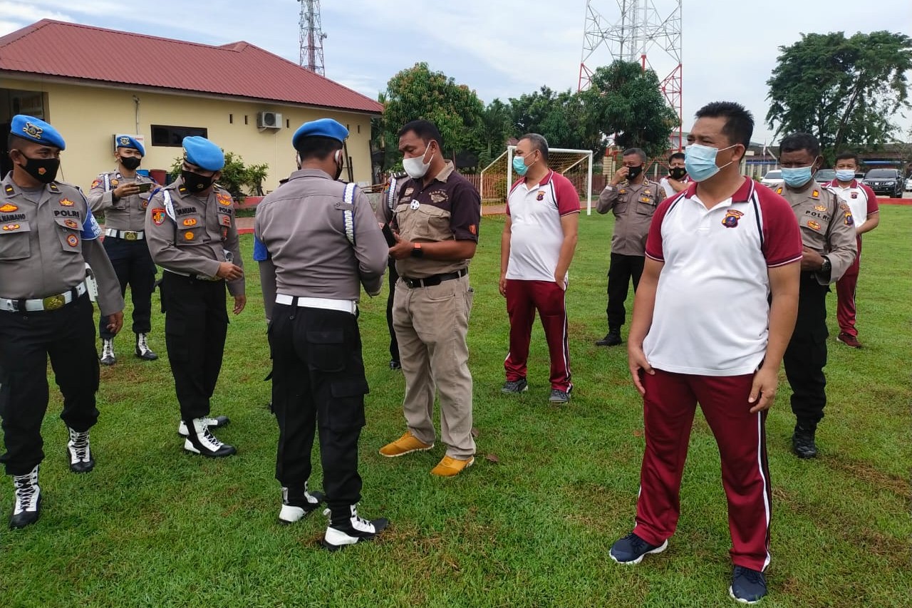 Propam Mabes Polri Test Urine Dadakan dan Gaktibplin ke Polresta Deli Serdang