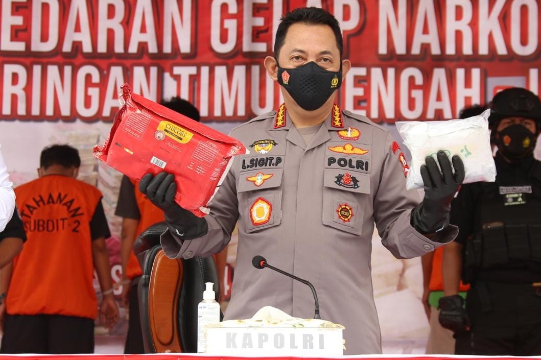 Kapolri Intruksikan Seluruh Kapolda Bentuk Kampung Tangguh Narkoba