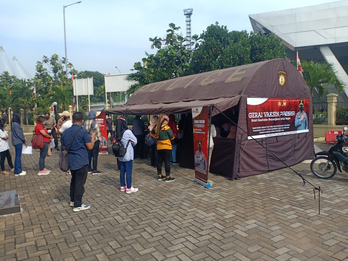 Polri Dirikan Gerai Vaksin Presisi di Polres-Polsek, Gratis dan Tanpa Syarat KTP Domisili