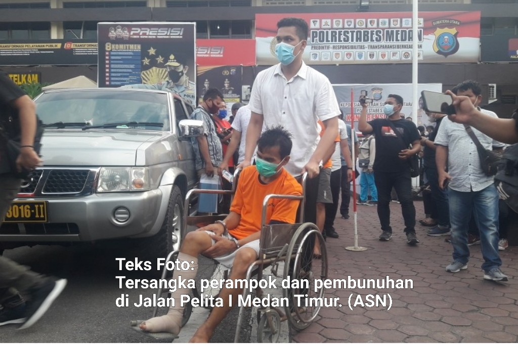 Bunuh Pemilik Rumah, Dua Rampok Tewas dan Lumpuh Ditembak