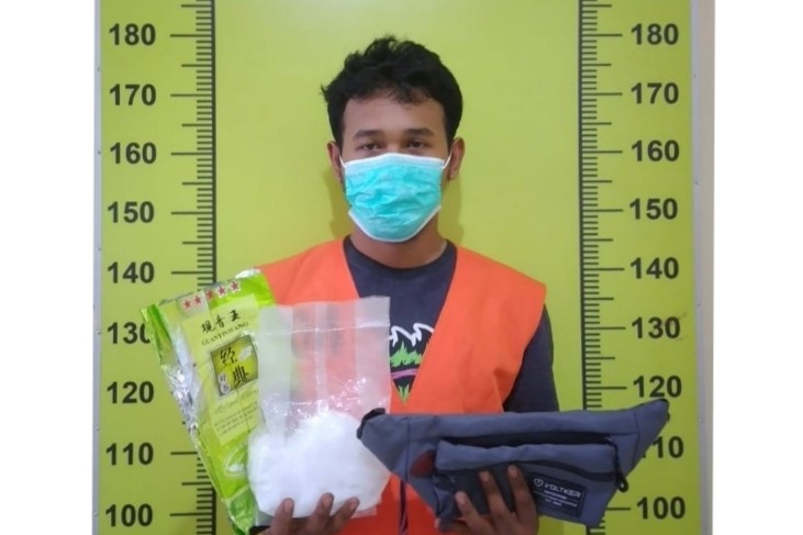 Jual 1/2 Kg Sabu Sama Polisi, Warga Tanjung Balai Keciduk Polres DS