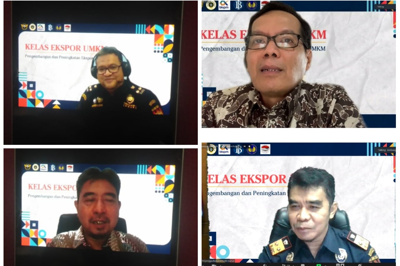 70 UMKM Mitra BI Sumut dan DJBC Ikuti Pelatihan Kelas Ekspor Selama 3 Hari