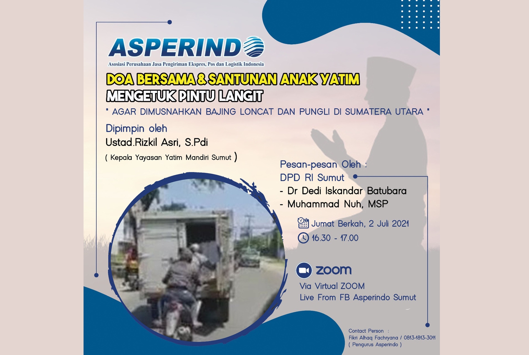 Maraknya Bajing Loncat dan Premanisme di Sumut Rugikan Pedagang, Asperindo Gelar Do’a dan Santunan Anak Yatim