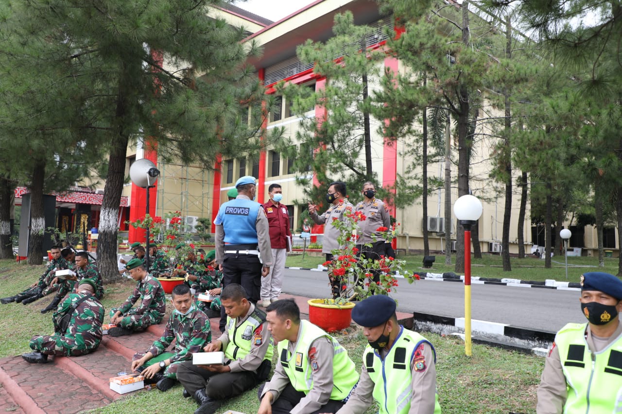 Kapolda Sumut Beri Motivasi Satgas Ops Yustisi Untuk Kompak