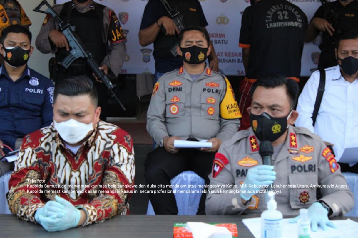 Ketua MUI Labura Tewas Dibacok Pencuri Sawit, Kapoldasu: Pelaku Akan Diberi Dihukum Berat