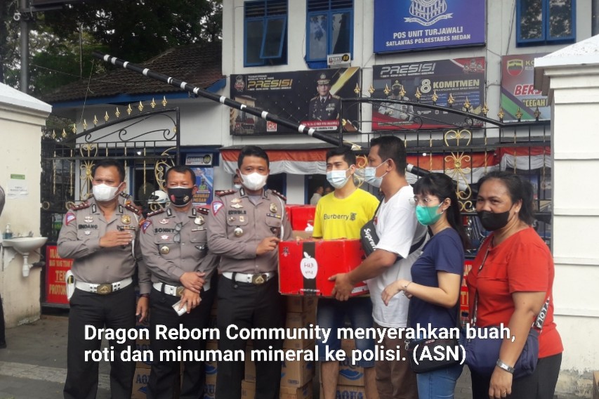 Perkuat Sinergitas, Satlantas Polrestabes Medan dan Petugas Gabungan Koordinasi Bahas PPKM