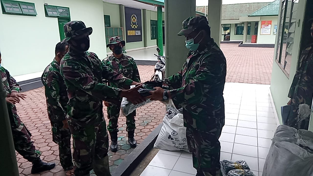 Satgas TMMD 112 Kodim 0206/Dairi Terima Perlengkapan Tugas Lapangan