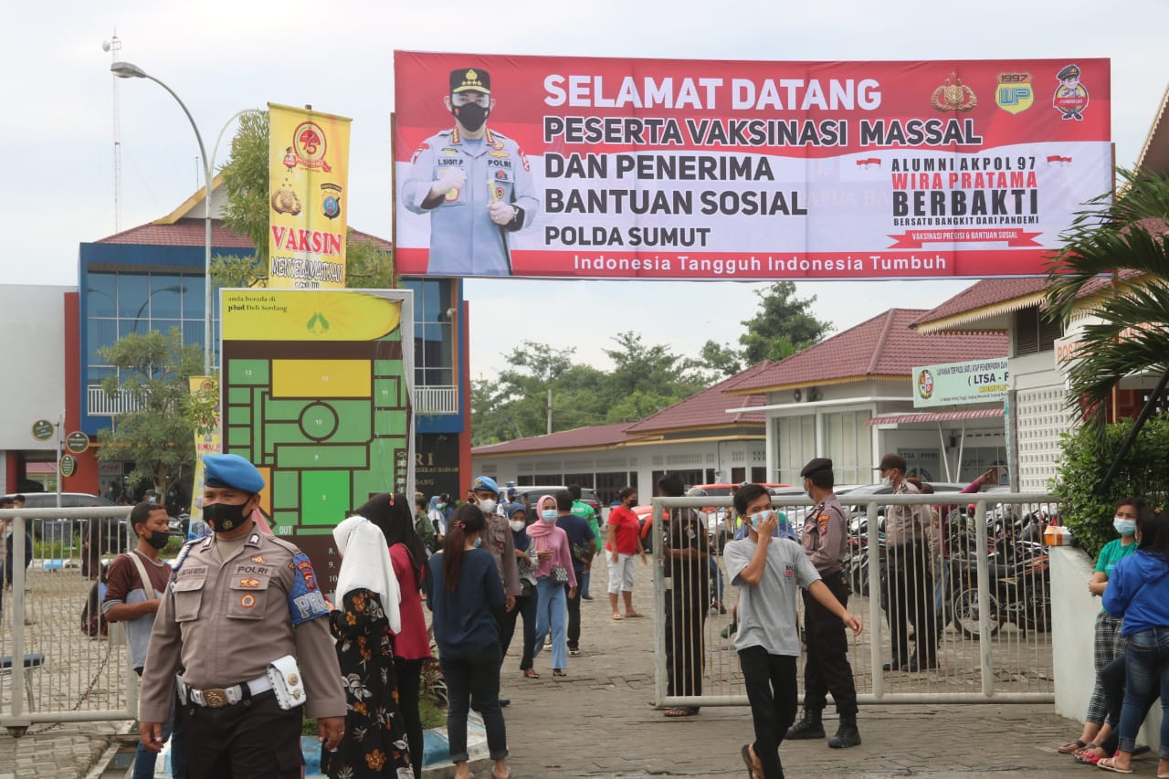 Alumni Akpol 1997 Poldasu Gelar Vaksinasi Masal Selama 5 Hari