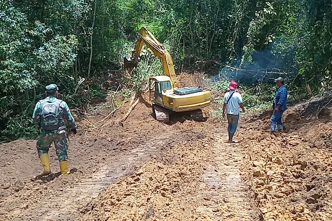 Hari Ke 7, Sasaran Fisik Program TMMD Kodim 0206/Dairi Terus Di Kebut