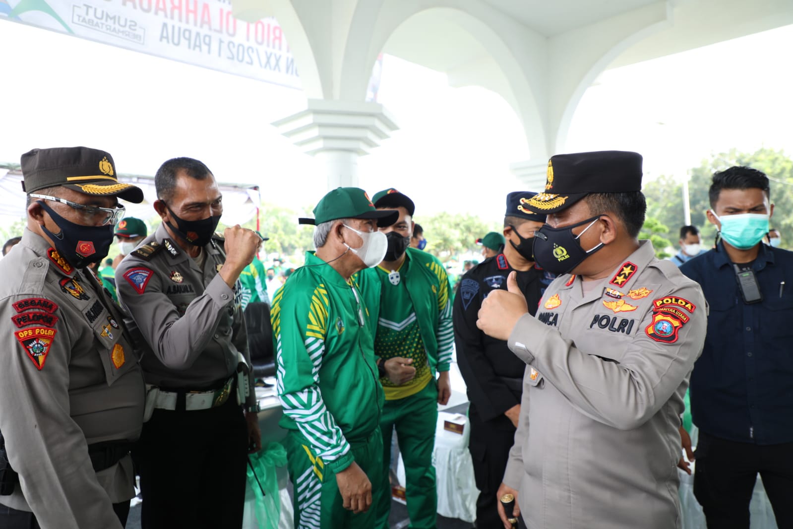 7 Personil Poldasu Ikut Memperkuat Provinsi Sumut dalam PON XX Papua