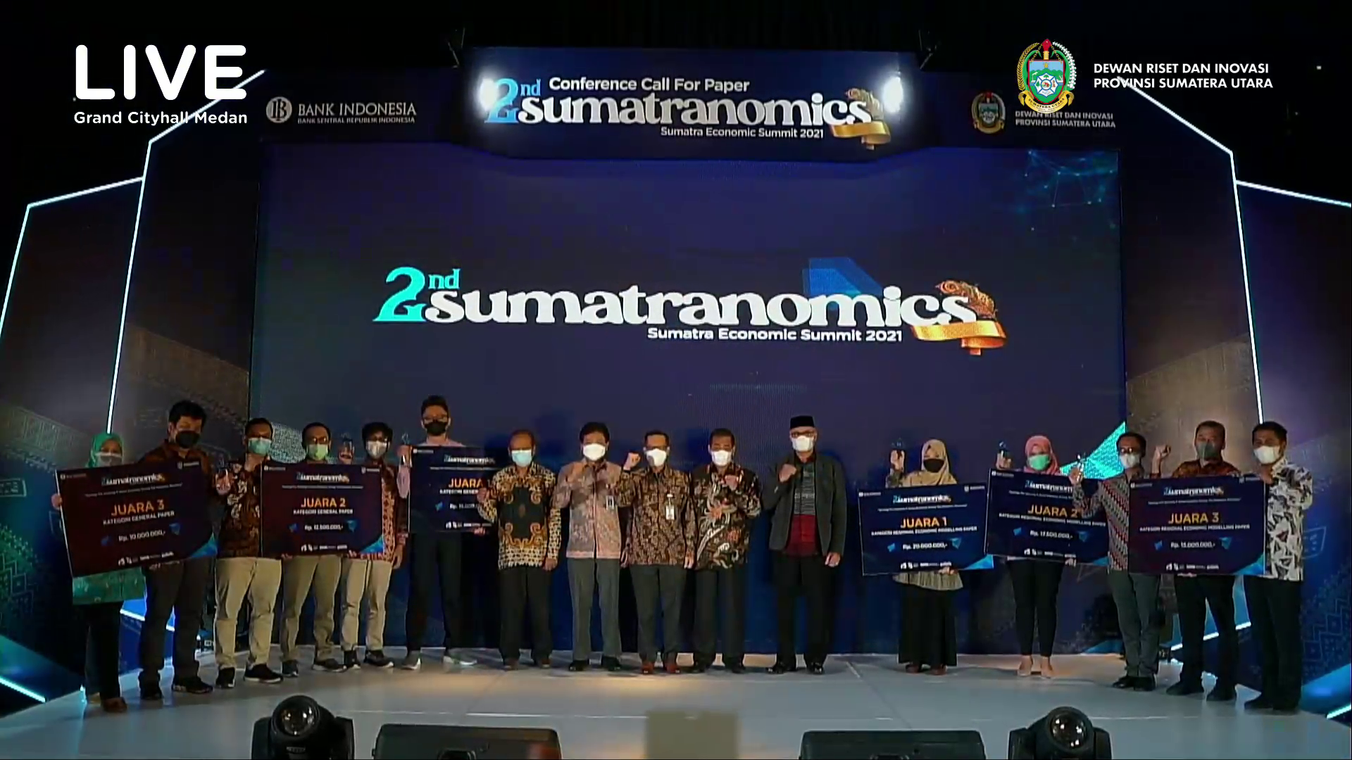 Menuju Ekonomi Hijau, BI Sumut Sukses Selenggarakan Konferensi 2nd Sumatranomics Sekaligus Umumkan Pemenang Lomba