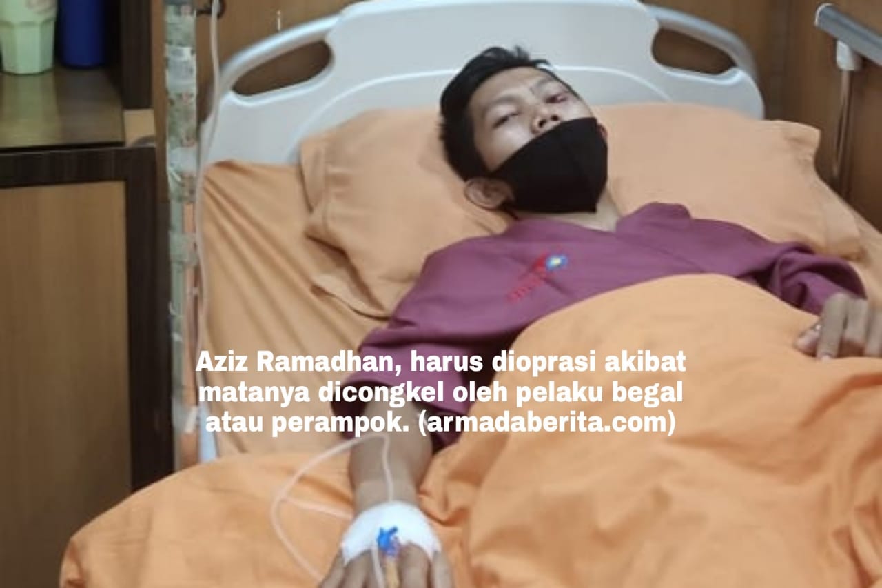 Mata Dicongkel Lalu Dibuang ke Aliran Sungai, Warga Percut Nyaris Tewas Dibegal