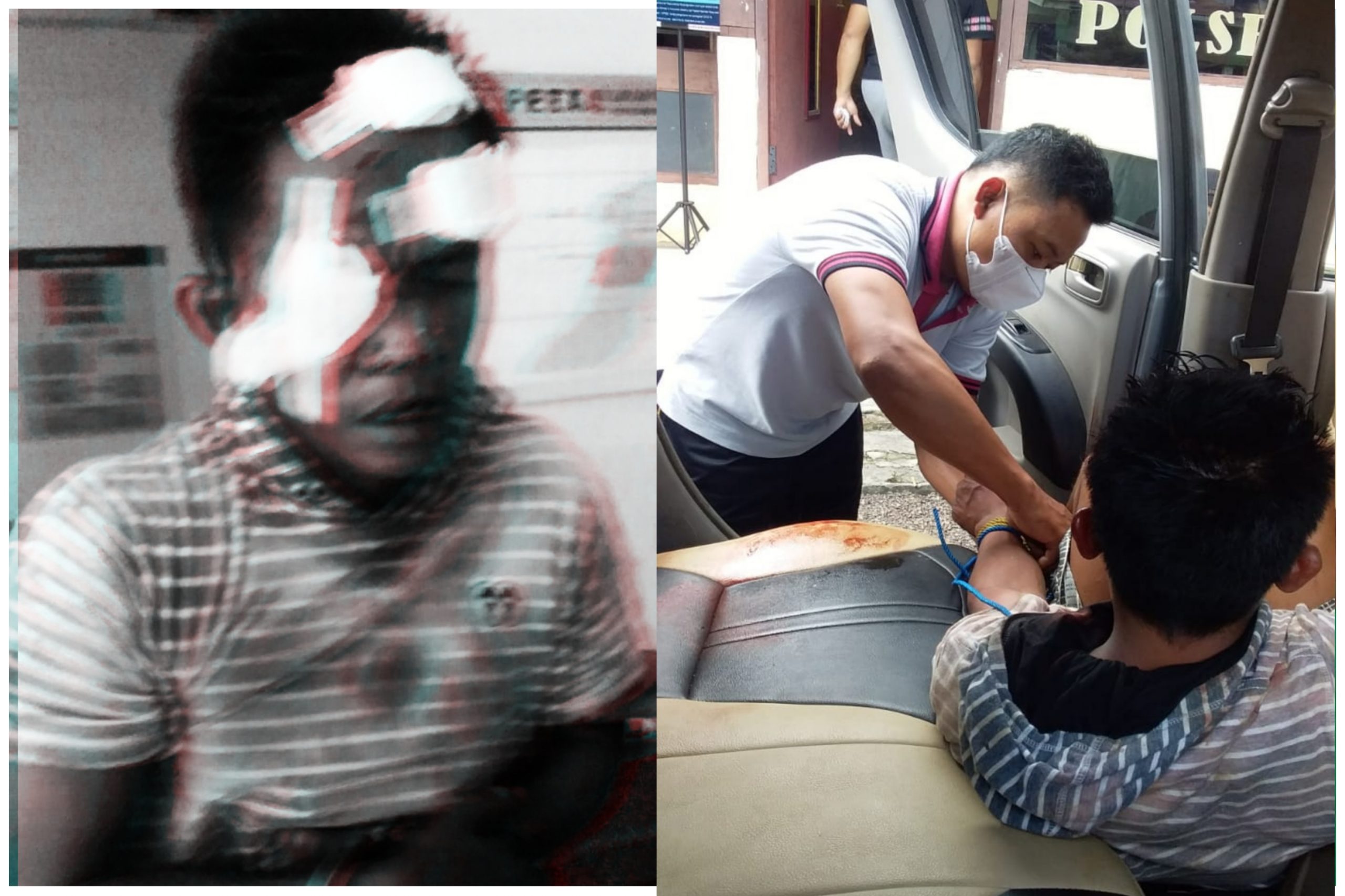 Diamuk Dulu Sampai Babakbelur, Pelaku Penggelapan Motor Baru Diserahkan ke Kantor Polisi