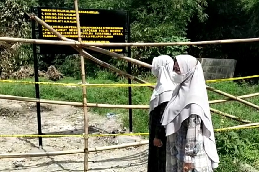 Tanahnya Diperjualbelikan, Dua Janda Minta Perhatian Jokowi dan Kapolri