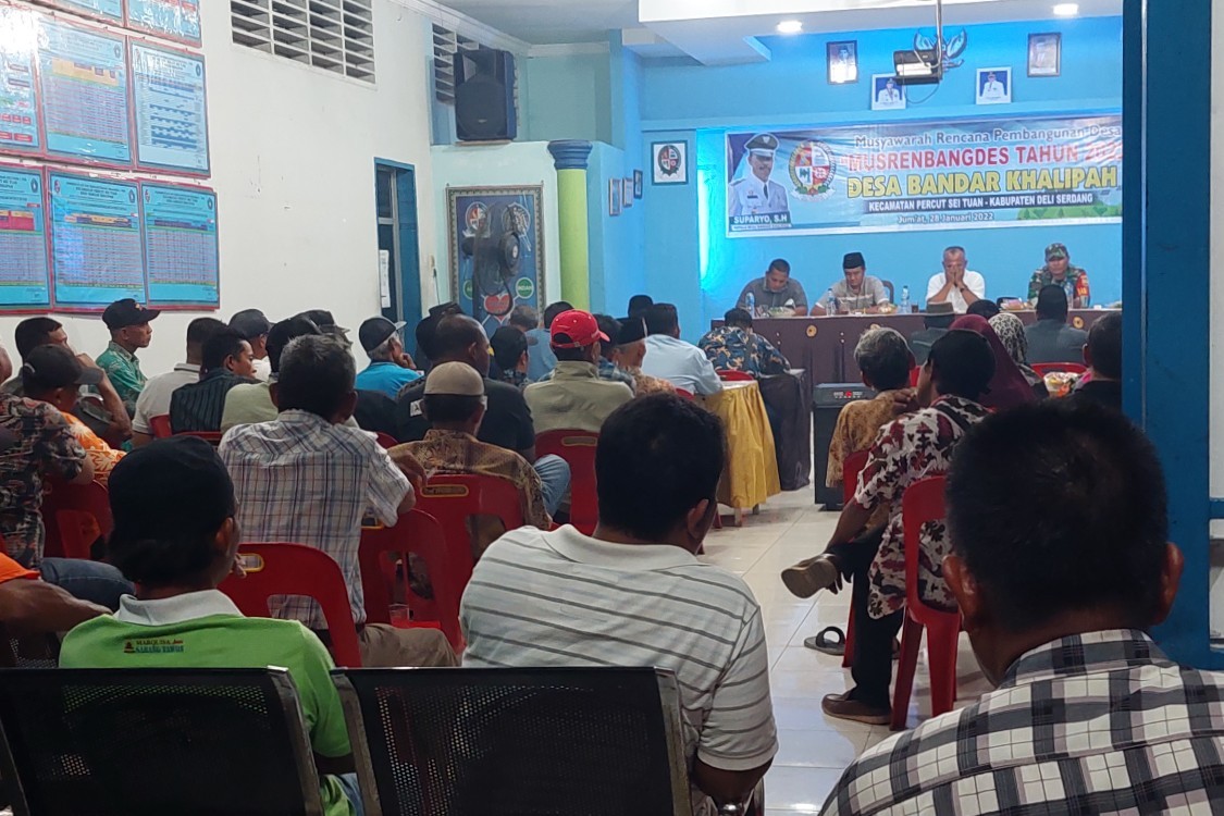 ADD Dianggap Tak Mencukupi, Kades Bandar Khalipah Keluhkan Adanya Titipan Pemkab