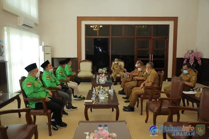 Panitia Hari Lahir PPP Asahan Audiensi ke Bupati
