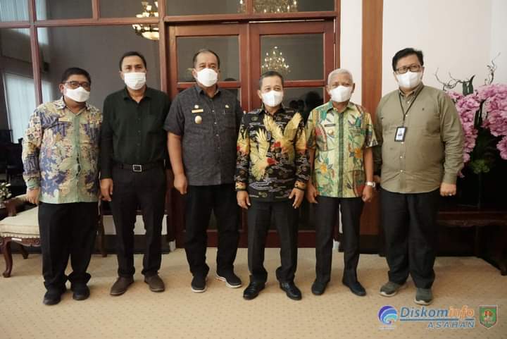 Bupati Asahan Terima Kunker Direktur Pemasaran PT. Bank Sumut Untuk Terus Samakan Presepsi