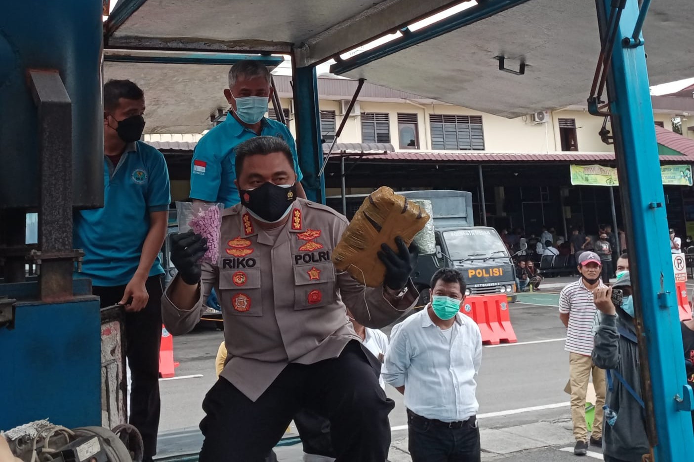 Awal Tahun, Polrestabes Medan Musnahkan Narkoba Senilai 30 Milyar