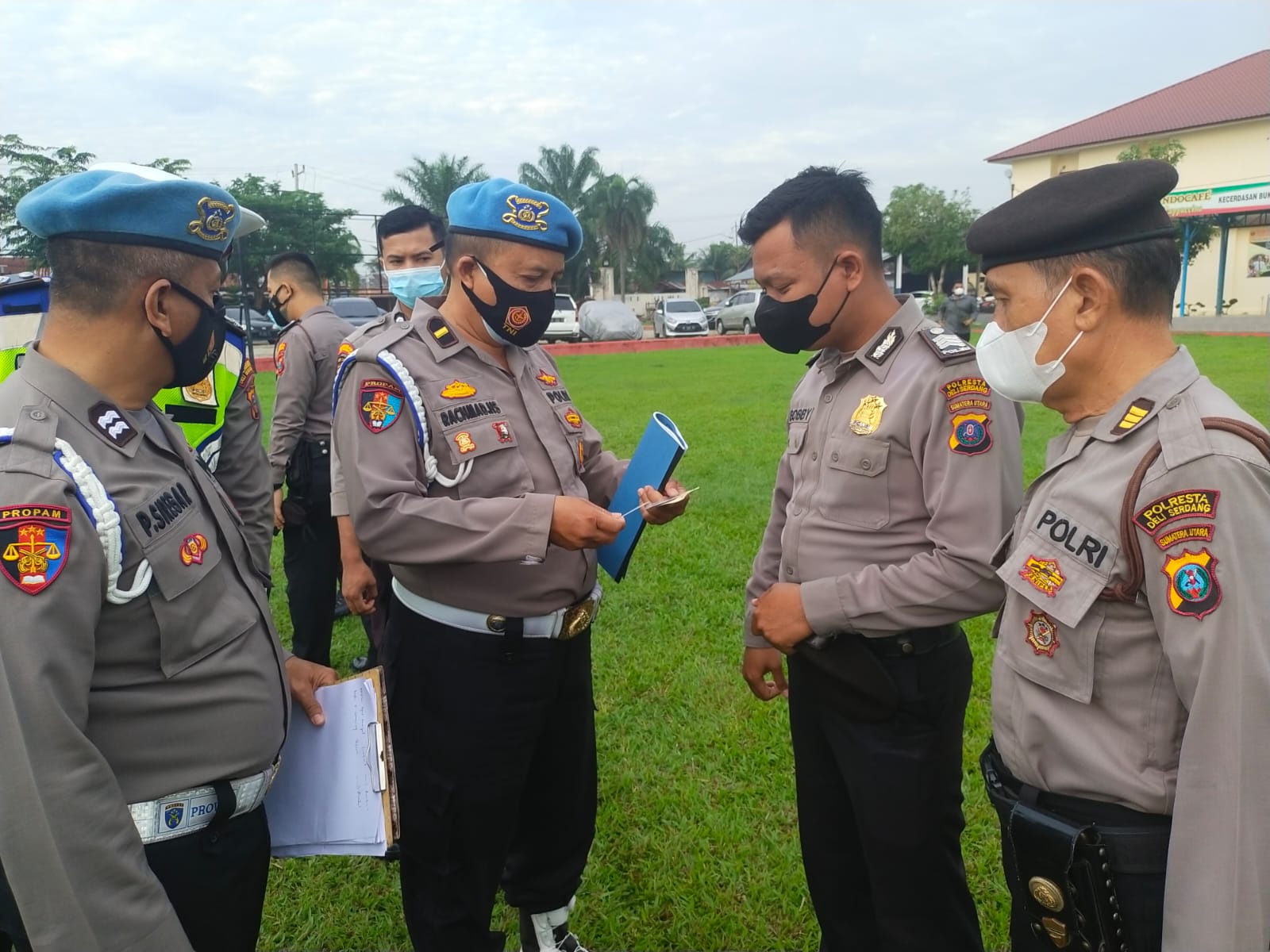 Sie Propam Polresta Deli Serdang Laksanakan Gaktiblin ke Personel