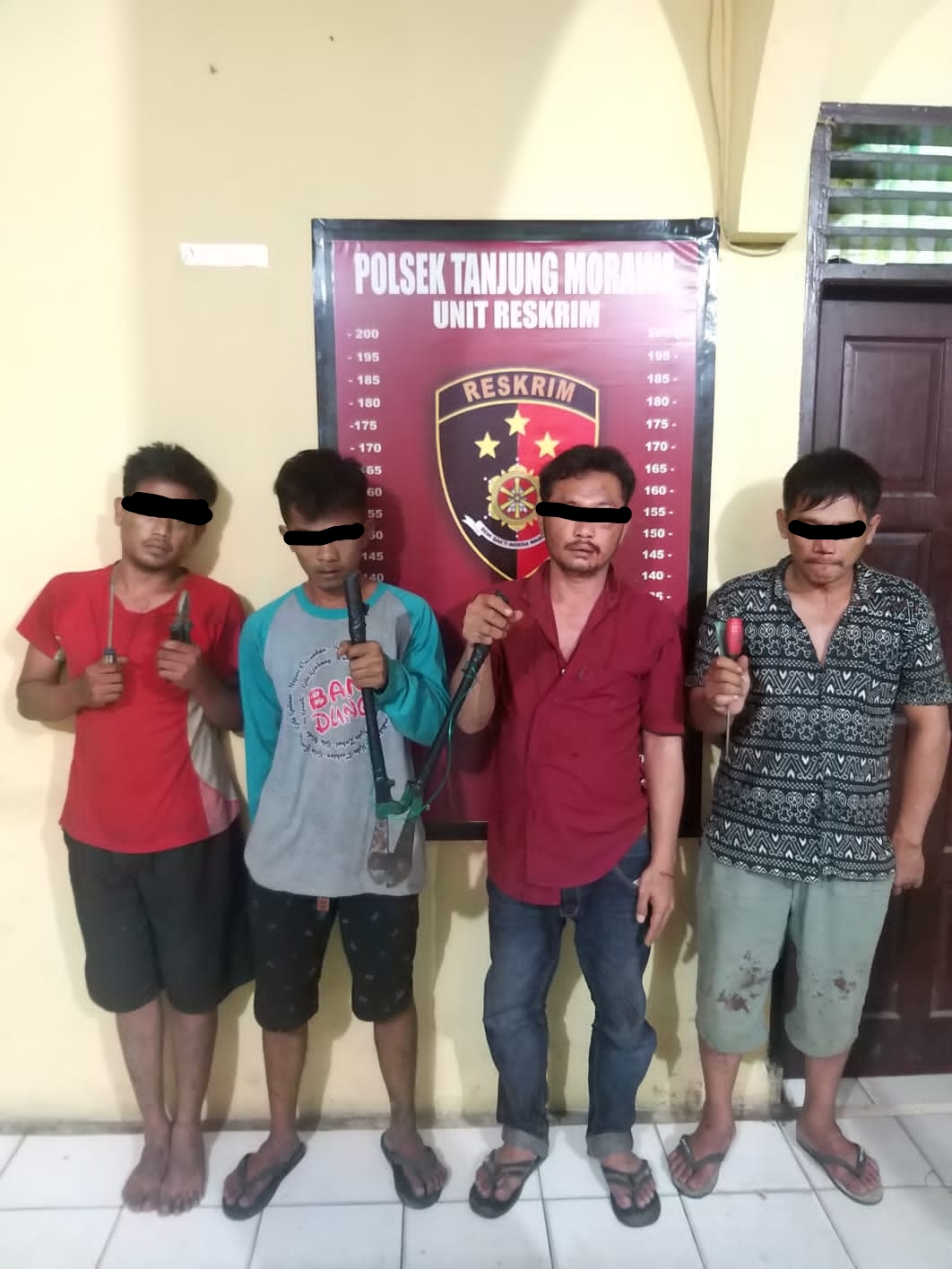 Empat Pencuri Kabel PLN Ditangkap Warga, Ketahuan Gegara Listrik Padam