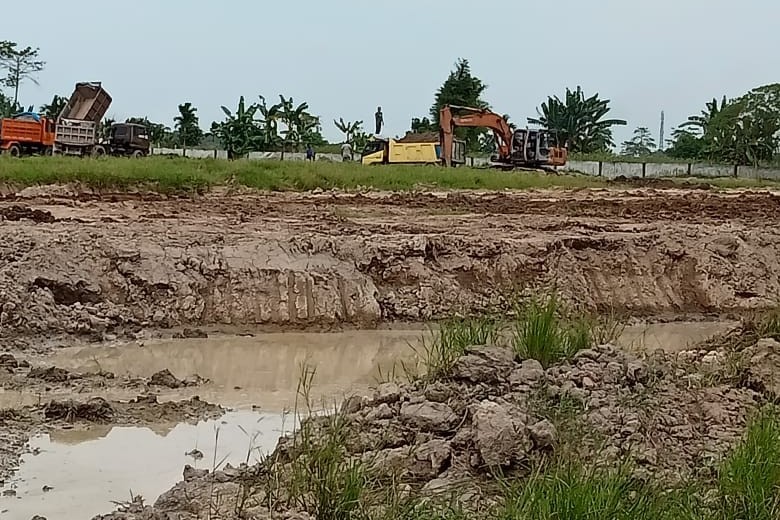 Satpol PP Deli Serdang Masih Tunggu Arahan Provinsi, Terkait Galian C Diduga Ilegal di Batang Kuis