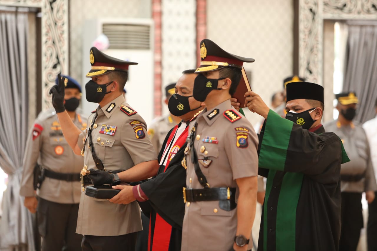 Polda Sumut Sertijab Kapolrestabes Medan, Dirlantas, dan Kapolres Batubara