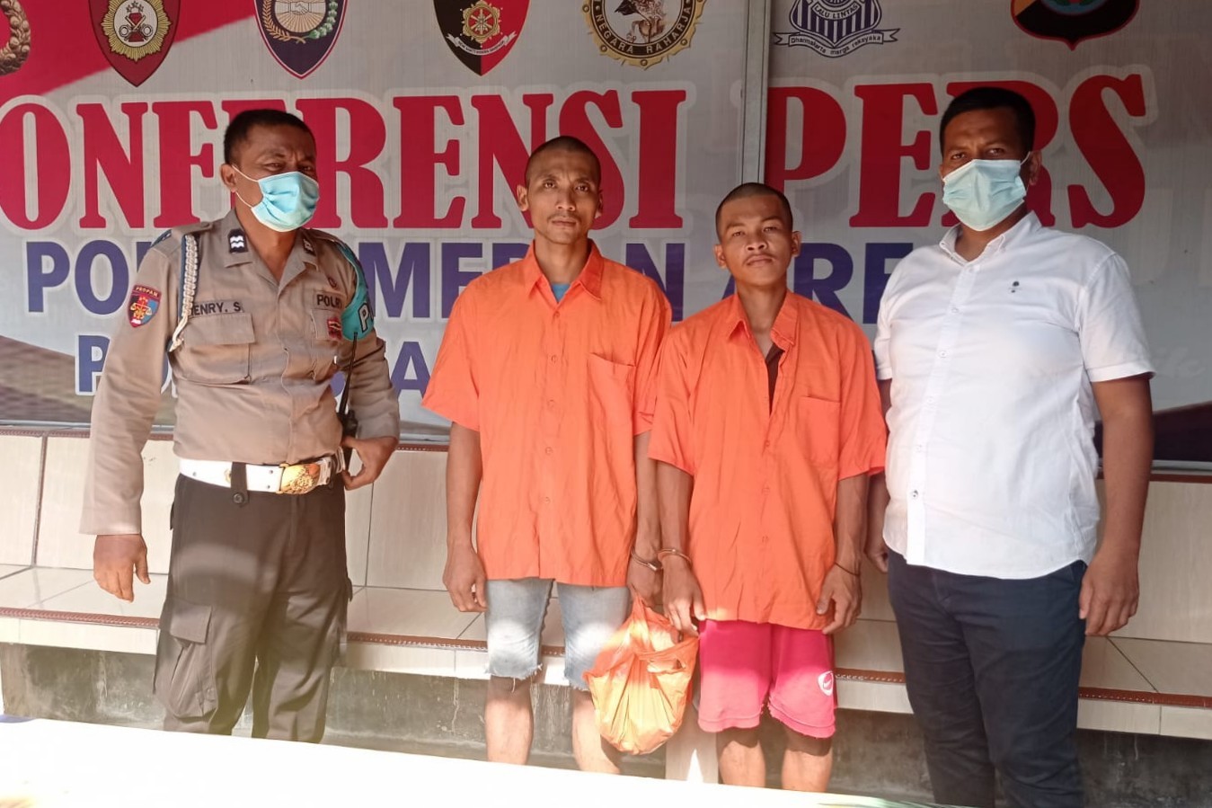 Dua Parbotot Ditangkap Polisi Usai Bobol Rumah Tetangga