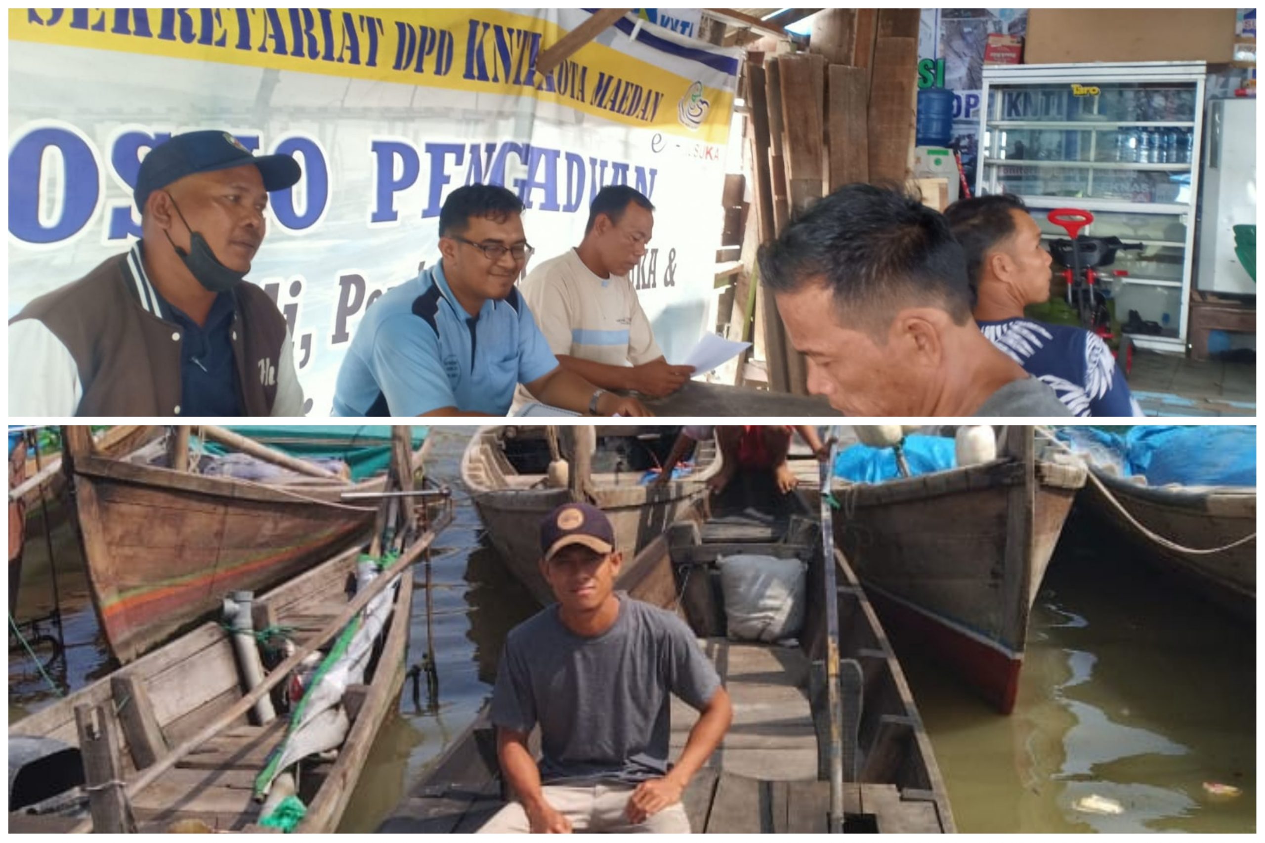 Dinas Pertanian Perikanan Buka Posko Pengurusan TDKP di Belawan Bahagia dan Lorong Ujung Tanjung Bagan Deli