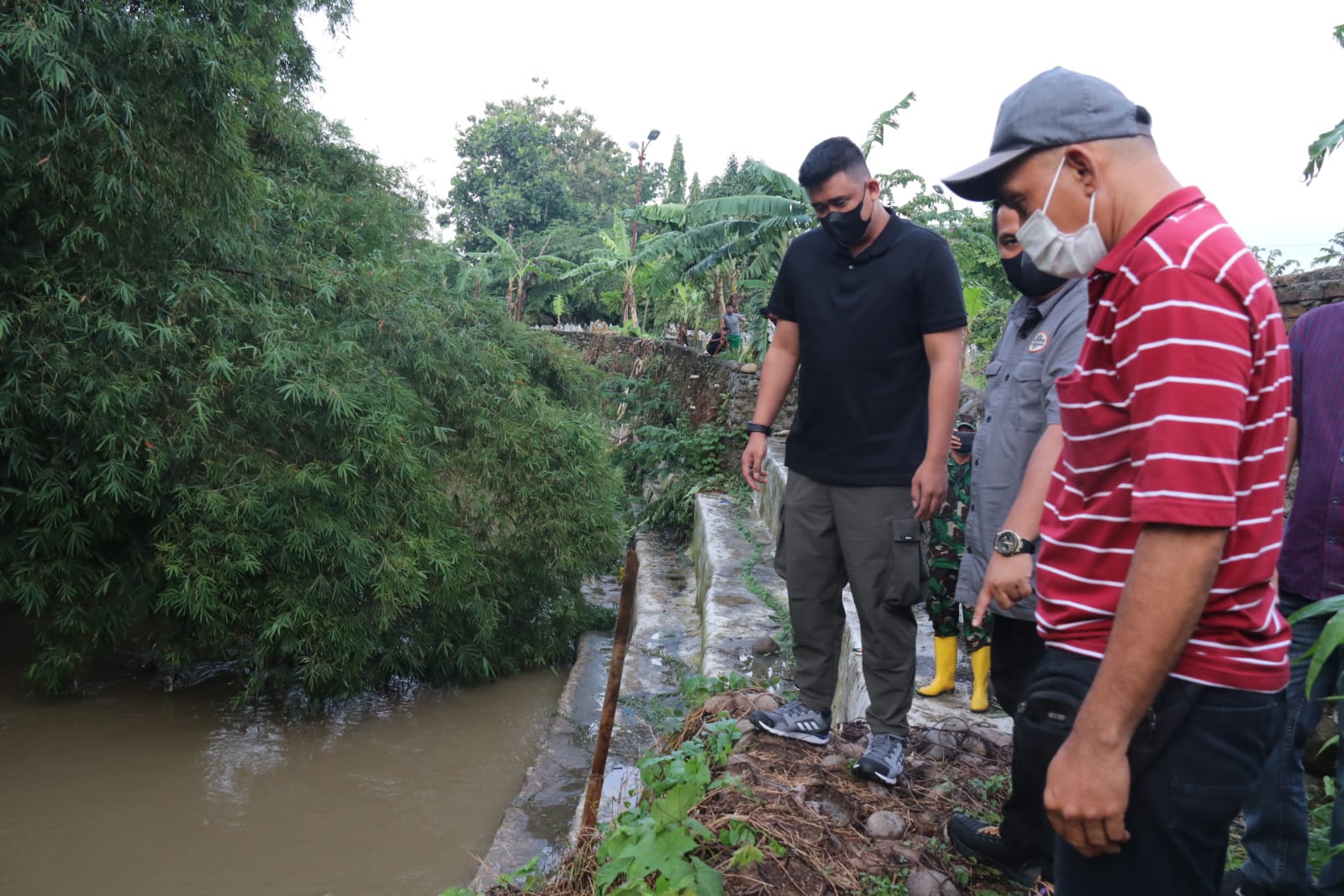 Bobby Nasution Beri Solusi Terkait Bronjong Sungai Babura di Perumahan J City