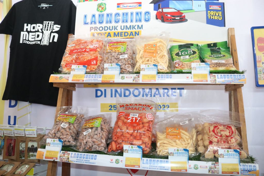 Produk UMKM Medan Masuk Indomaret