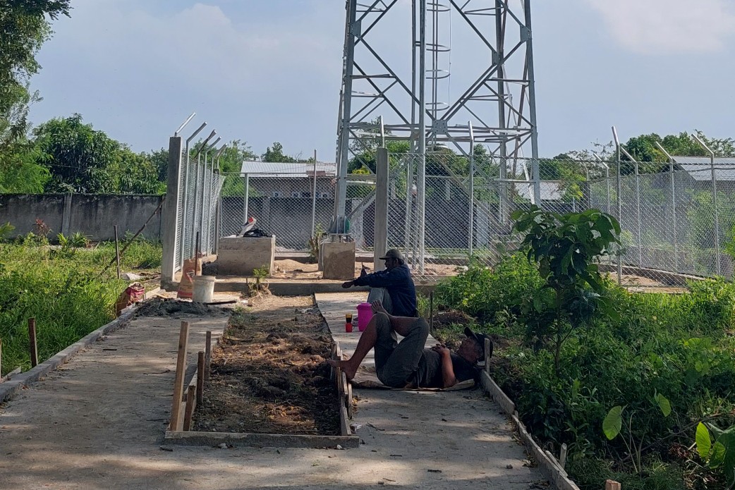 PT Mitratel Disoali, Bangun Tower di Lahan Garapan Desa Sampali, Ngakunya Sewa Lahan dengan PTPN