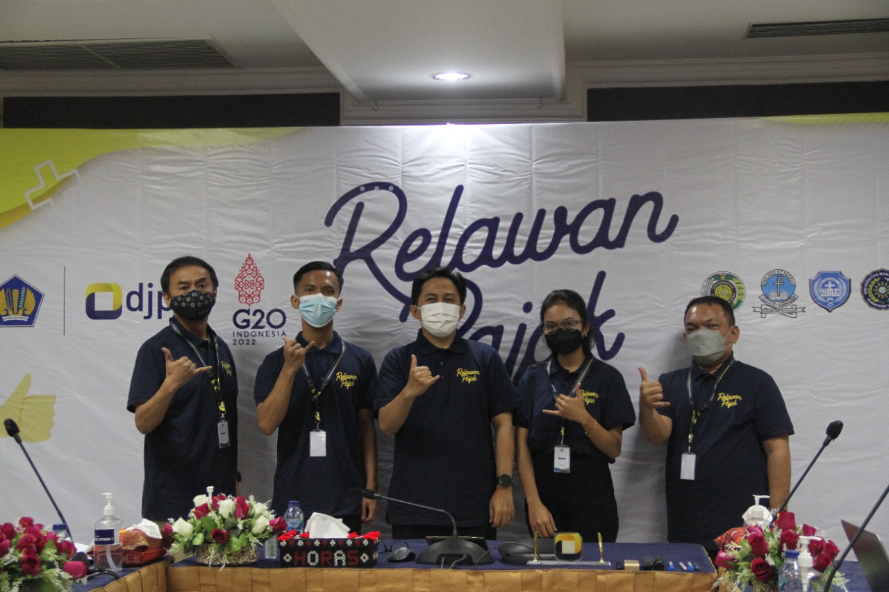 Tingkatkan Kepatuhan WP, DJP Sumut I Kukuhkan 220 Relawan Pajak