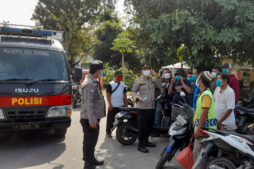 Polres DS Lakukan Penyuluhan ke Masyarakat Agar Tidak Main Hakim Sendiri Kepada Pelaku Pidana