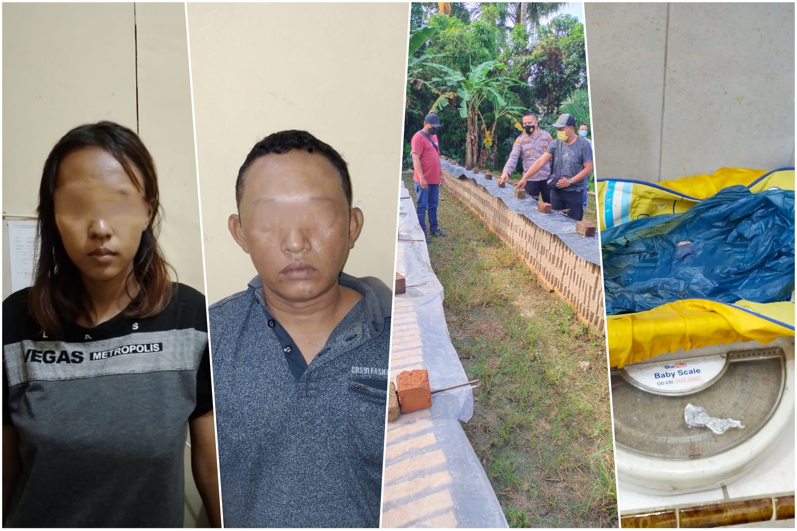 Pelaku Pembuang Bayi di Kilang Batu Desa Purwodadi Ternyata Orang Tuanya