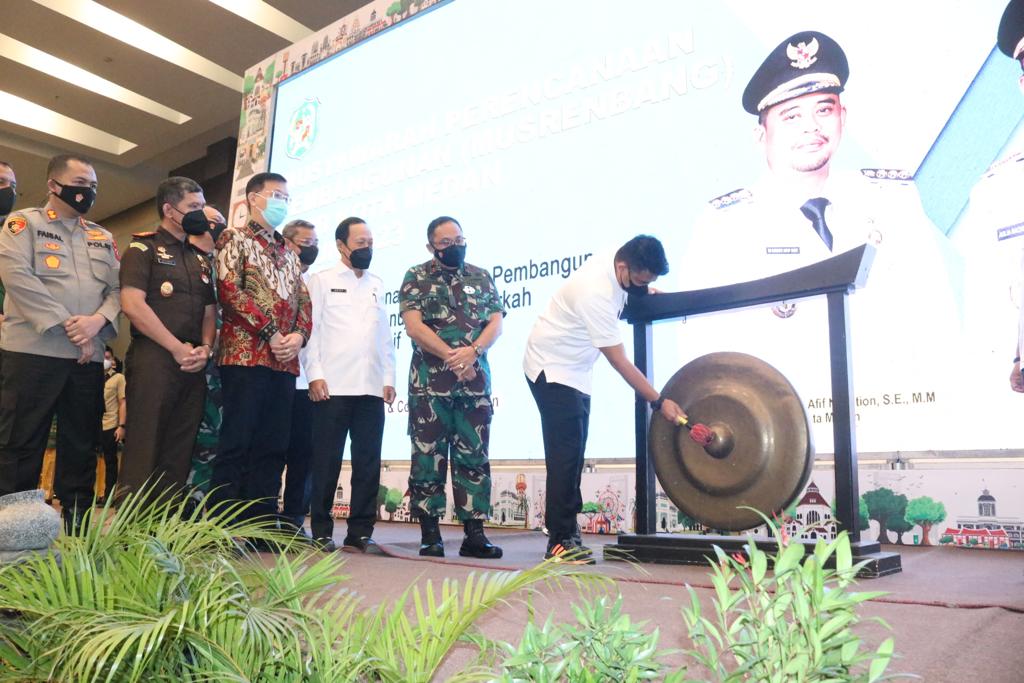 Musrenbang RKPD Kota Medan 2023 Dibuka, Ada 6.223 Usulan dan Tertinggi Mengenai Rehabilitasi Jalan Lingkungan